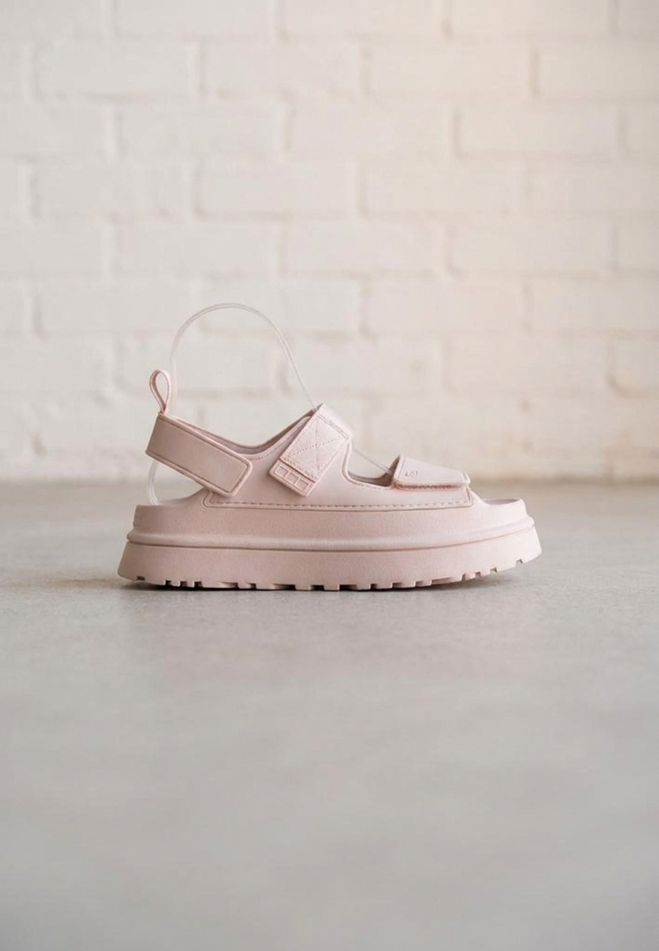 NEW UGG women's goldenglow sandal in bay fog